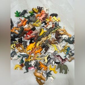 Assorted Mini Animal Toy Figures - Multicolor Set for Kids Set A